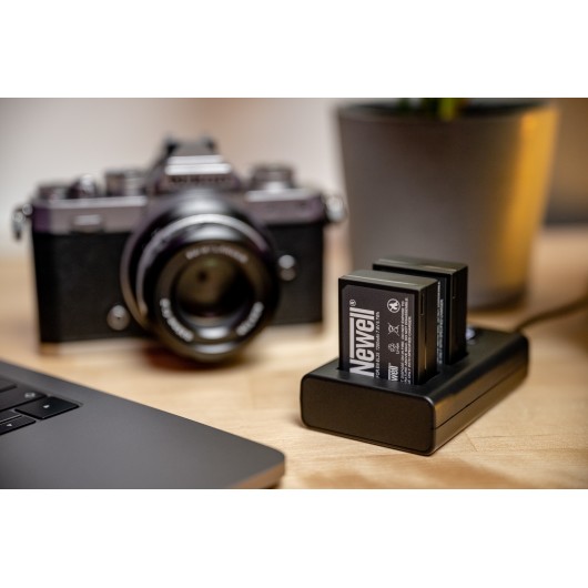 Ładowarka dwukanałowa Newell DL-USB-C do akumulatorów EN-EL25 do Nikon