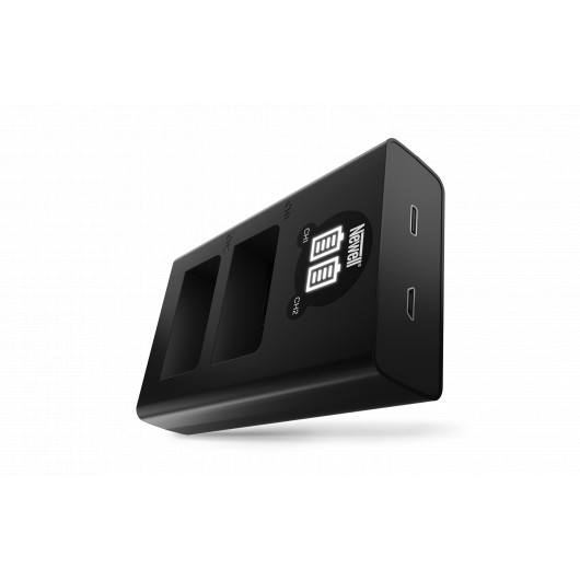 Ładowarka dwukanałowa Newell DL-USB-C do akumulatorów EN-EL25 do Nikon