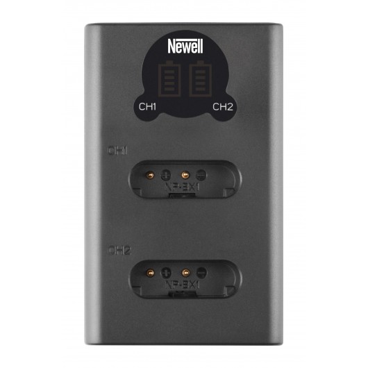 Zestaw ładowarka dwukanałowa Newell DL-USB-C i akumulator NP-BX1 do Sony