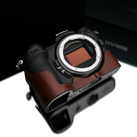 GARIZ XS-CHZ6/7BR half case do Nikon Z6 / Z7 - brown/brązowy