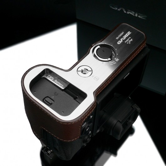 GARIZ XS-CHZ6/7BR half case do Nikon Z6 / Z7 - brown/brązowy