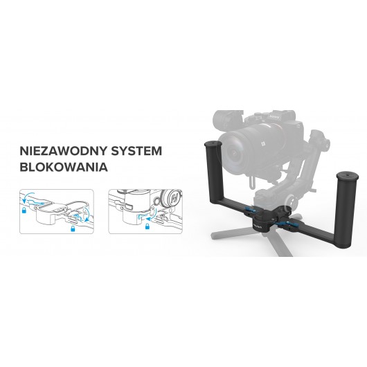 Uchwyt dwuręczny do gimbali FeiyuTech F4 Scorp Pro