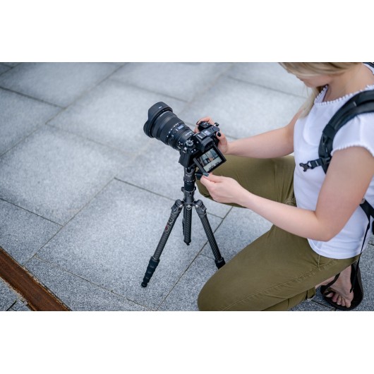 Statyw Fotopro Sherpa - pomarańczowy