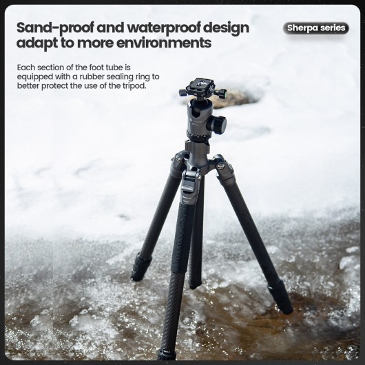 Statyw Fotopro Sherpa Plus - szary