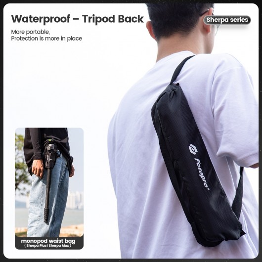 Statyw Fotopro Sherpa Plus - szary