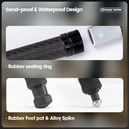 Statyw Fotopro Sherpa Plus - szary