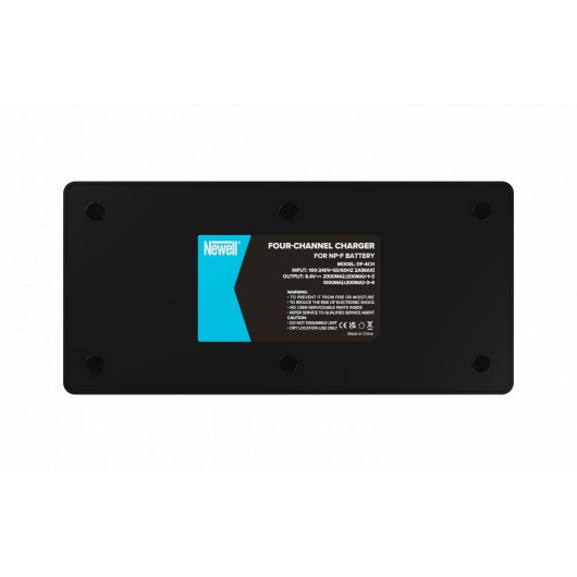 Ładowarka czterokanałowa Newell DF-4CH do akumulatorów NP-F do Sony