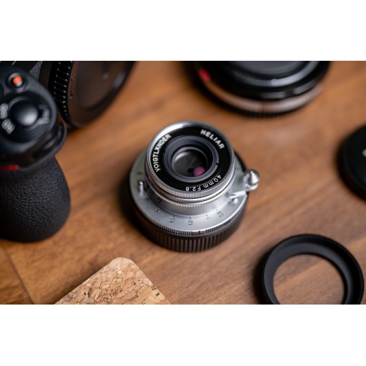 Obiektyw Voigtlander Heliar 40 mm f/2,8 do Leica M - srebrny