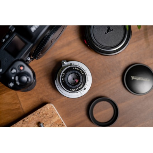 Obiektyw Voigtlander Heliar 40 mm f/2,8 do Leica M - srebrny