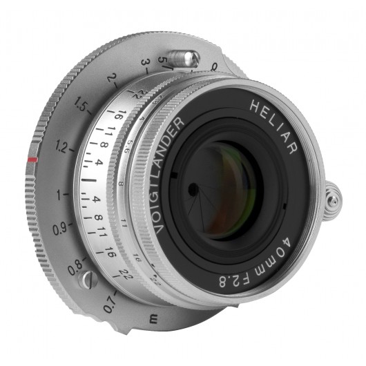 Obiektyw Voigtlander Heliar 40 mm f/2,8 do Leica M - srebrny