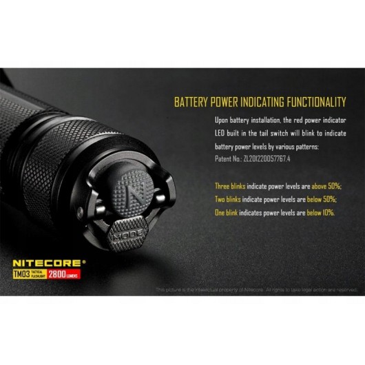 Latarka Nitecore TM03