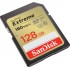 KARTA SANDISK EXTREME SDXC 128 GB 180/90 MB/s C10 V30 UHS-I U3