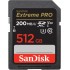 KARTA SANDISK EXTREME PRO SDXC 512GB 200/140 MB/s C10 V30 UHS-I U3