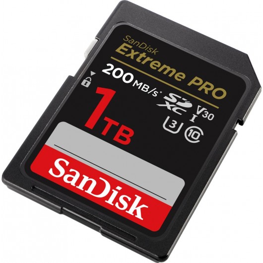 KARTA SANDISK EXTREME PRO SDXC 1TB 200/140 MB/s C10 V30 UHS-I U3