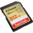 KARTA SANDISK EXTREME SDXC 512 GB 180/130 MB/s C10 V30 UHS-I U3