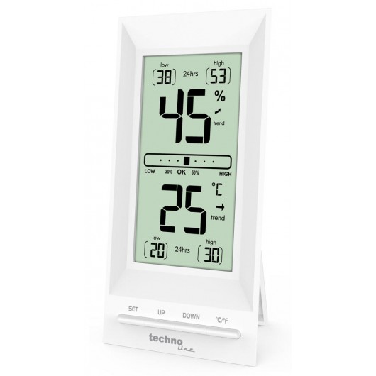 Technoline Termometr Higrometr cyfrowy ścienny WS9129 WALL
