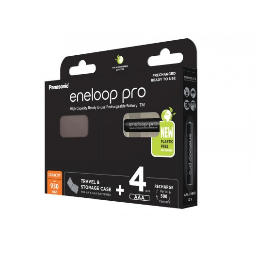 PANASONIC. ENELOOP PRO R03/AAA 930mAh 4 szt blister + box