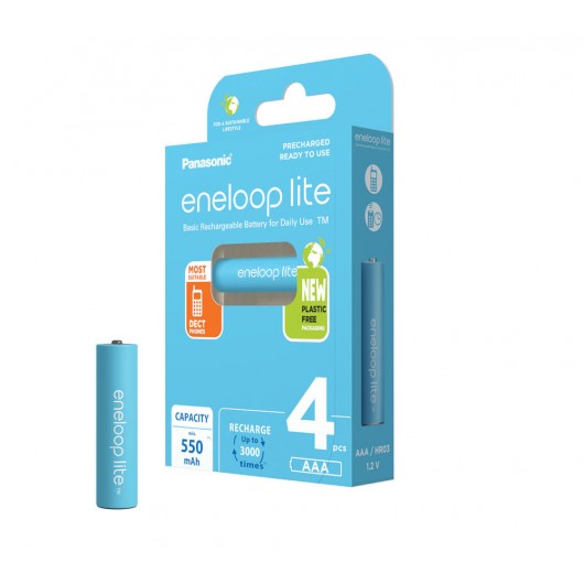 PANASONIC ENELOOP LITE AAA 550mAh 4 szt