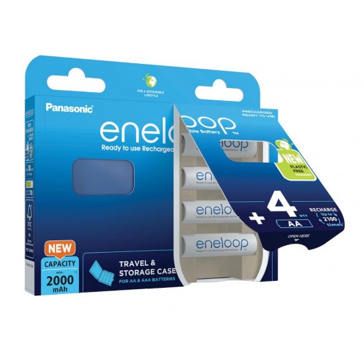 PANASONIC ENELOOP AA 2000mAh 4 szt + box