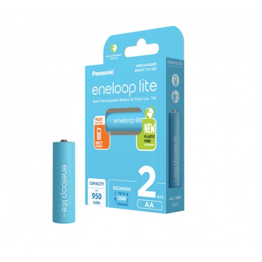 PANASONIC ENELOOP LITE AA 950mAh 2 szt
