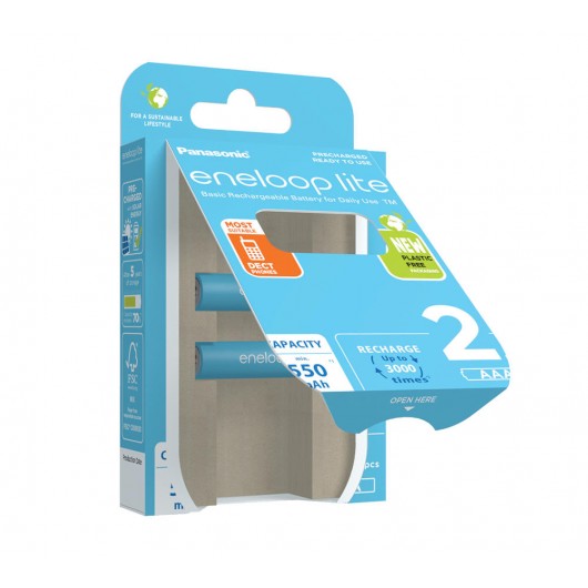 PANASONIC ENELOOP LITE AAA 550mAh 2 szt