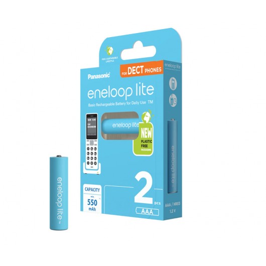 PANASONIC ENELOOP LITE AAA 550mAh 2 szt