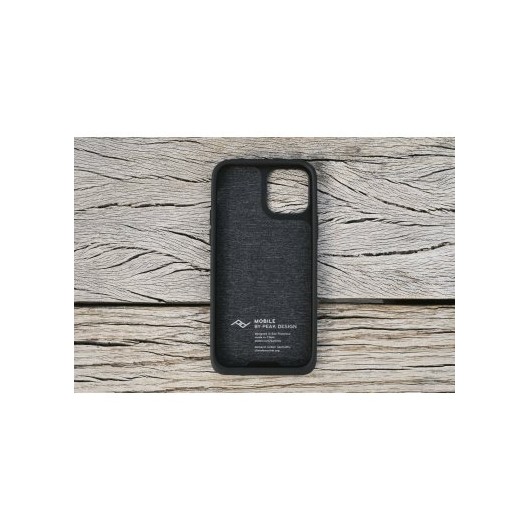 Peak Design Mobile Etui Everyday Case Fabric iPhone 14 - Szarozielone