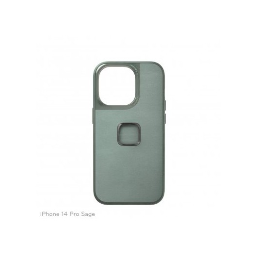 Peak Design Mobile Etui Everyday Case Fabric iPhone 14 Pro - Szarozielone