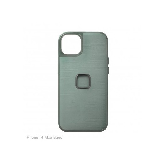 Peak Design Mobile Etui Everyday Case Fabric iPhone 14 Plus - Szarozielone