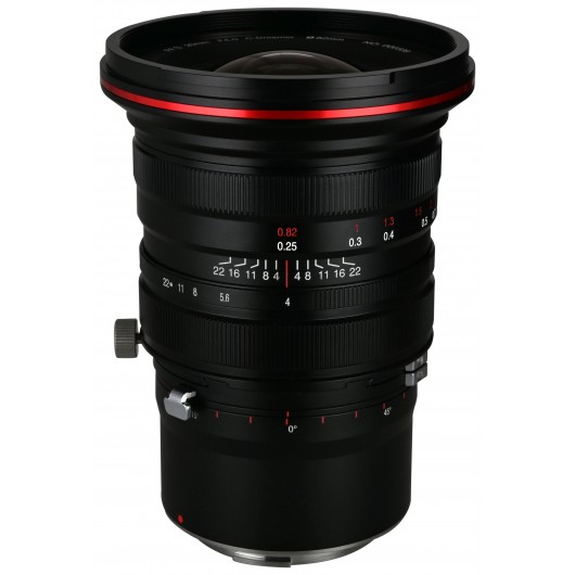 Obiektyw Venus Optics Laowa 20 mm f/4,0 Zero-D Shift do Fuji GFX
