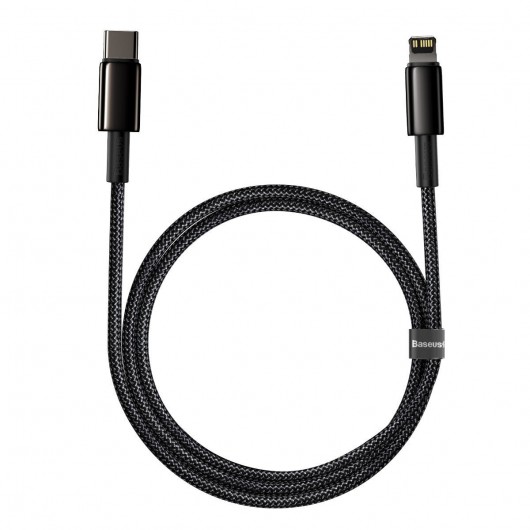 Kabel USB-C do Lightning Baseus Tungsten Gold, 20W, 5A, PD, 1m