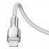 Kabel USB-C do Lightning Baseus Cafule, PD, 20W, 1m biały