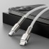 Kabel USB-C do Lightning Baseus Cafule, PD, 20W, 1m biały