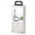 Kabel USB-C do Lightning Baseus High Density Braided, 20W, 5A, PD, 1m (niebieski)