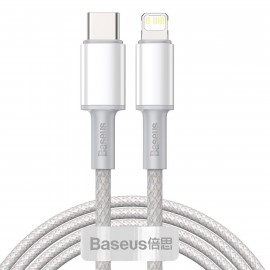Kabel USB-C do Lightning Baseus High Density Braided,...