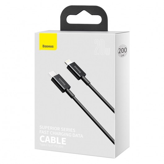 Kabel USB-C do Lightning Baseus Superior...