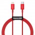 Kabel USB-C do Lightning Baseus Superior Series, 20W, PD, 1m (czerwony)