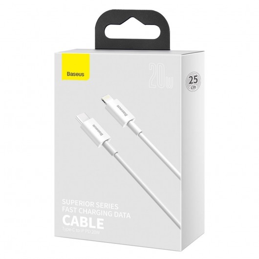 Kabel USB-C do Lightning Baseus Superior...