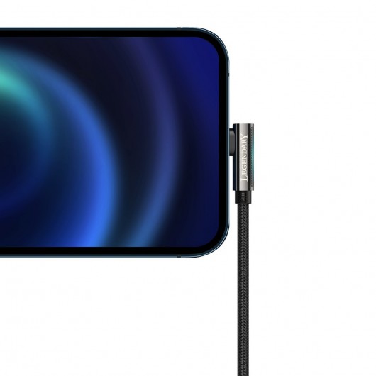 Kabel USB-C do Lightning kątowy Baseus Legend...