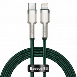 Kabel USB-C do Lightning Baseus Cafule, PD, 20W, 1m...