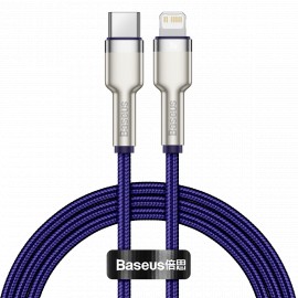 Kabel USB-C do Lightning Baseus Cafule, PD, 20W, 1m...