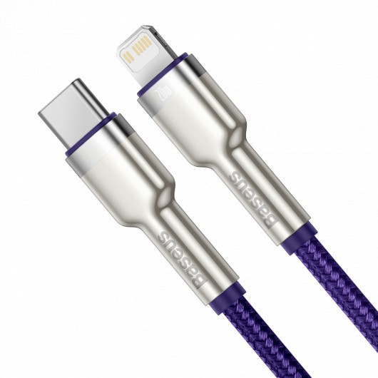 Kabel USB-C do Lightning Baseus Cafule, PD,...