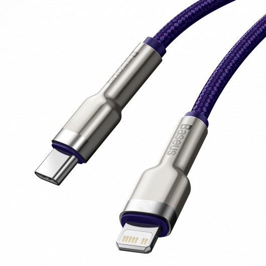 Kabel USB-C do Lightning Baseus Cafule, PD,...