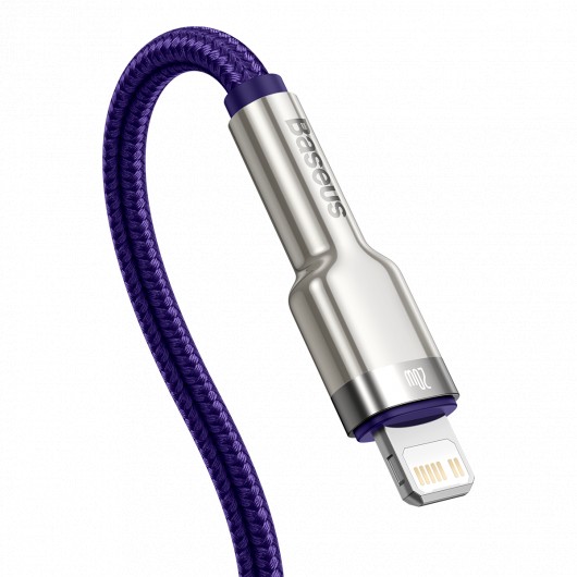 Kabel USB-C do Lightning Baseus Cafule, PD,...