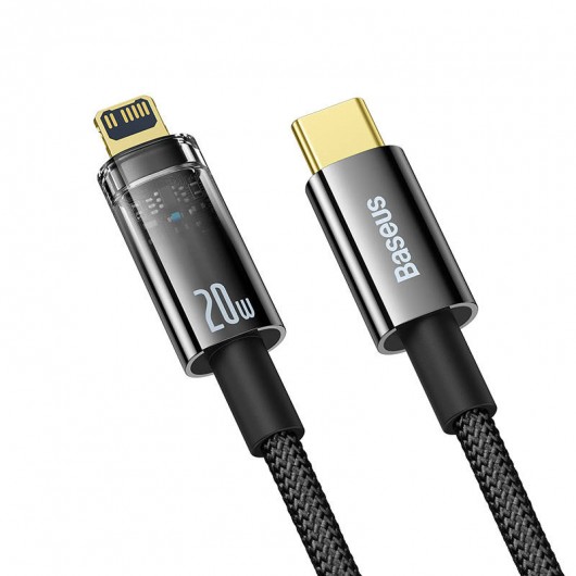 Kabel USB-C do Lightning Baseus Explorer, 20W,...