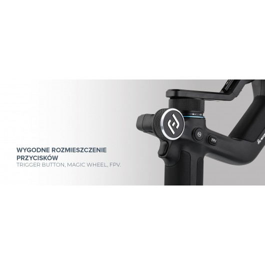 Gimbal ręczny FeiyuTech Scorp F1 mini do smartfonów, kamer sportowych i aparatów bezlusterkowych