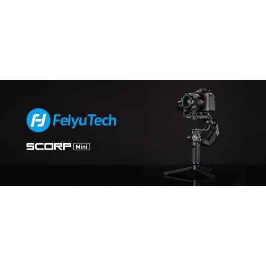 Gimbal ręczny FeiyuTech Scorp F1 mini do smartfonów, kamer sportowych i aparatów bezlusterkowych