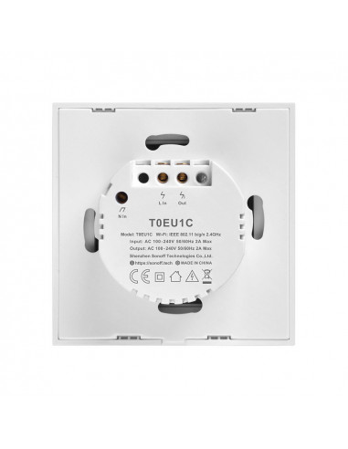 Dotykowy włącznik światła WiFi Sonoff T0 EU TX...