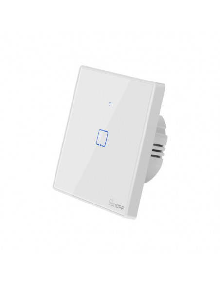 Dotykowy włącznik światła WiFi + RF 433 Sonoff T2 EU TX (1-kanałowy)