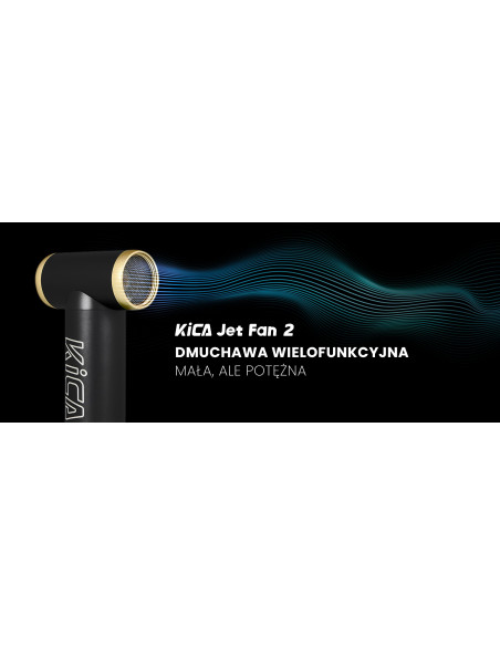 Dmuchawa wielofunkcyjna FeiyuTech KiCA JetFan 2 - czarna